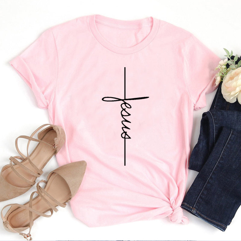 Women's letter T-Shirt