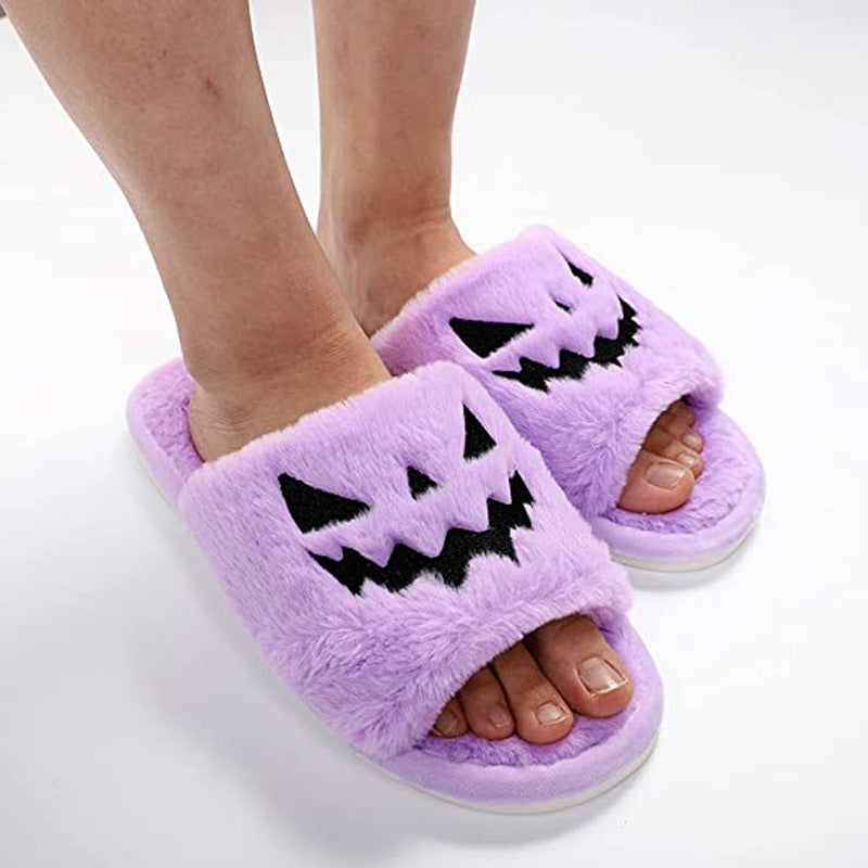 Halloween Cute Warm Home Slippers
