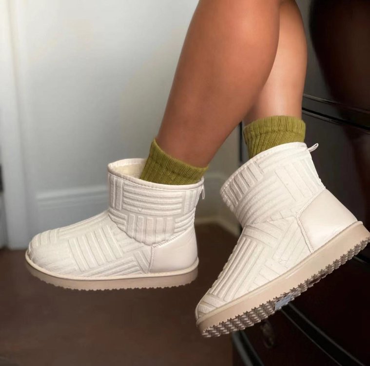 Winter Ankle Plush Snow Boots