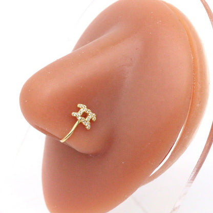 Zodiac Nose Ring Jewelry