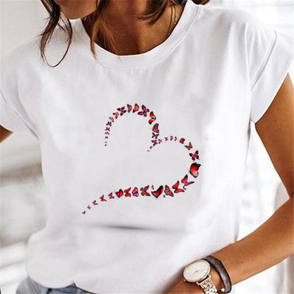 Women Dandelion T-shirts Fashion Clothing