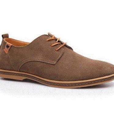 Men's shoes casual leather shoes.