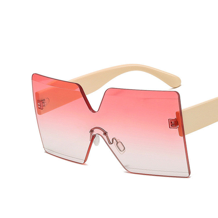 European And American Rimless Sunglasses