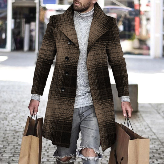 Men's Wool Lapel Jacket