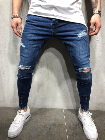 Men's ripped jeans