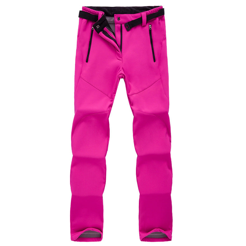 Straight Leg  Fleece Pants