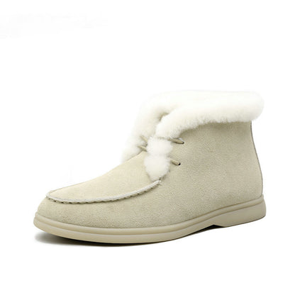 Flat Velvet Snow Cotton Shoes