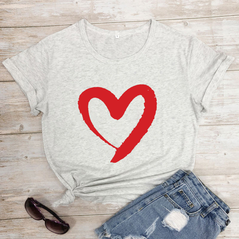 Heart Printed shirt