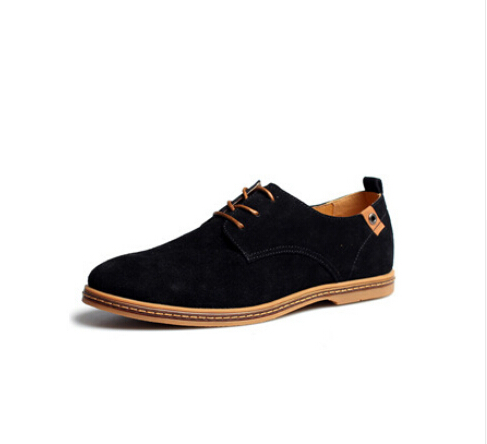 Men's shoes casual leather shoes.