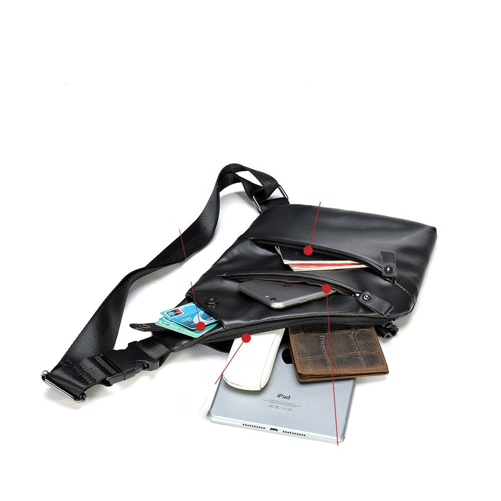 New multifunctional leather gun bag