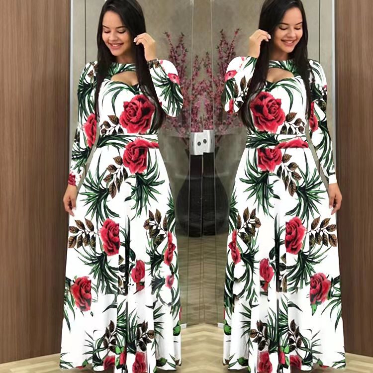 Fashion Digital Print Dress