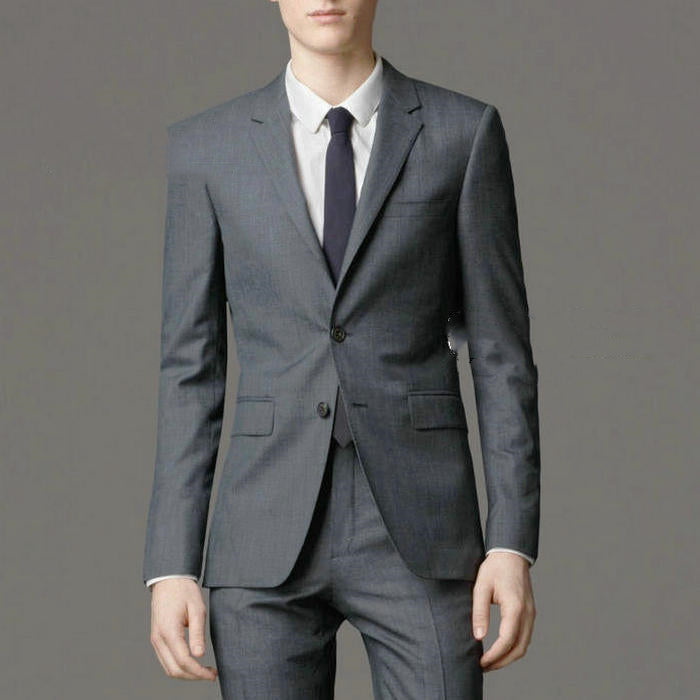 Flat Collar Men's Suits