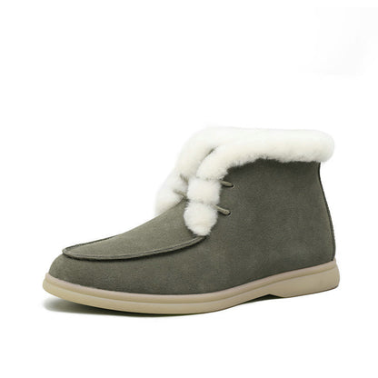 Flat Velvet Snow Cotton Shoes