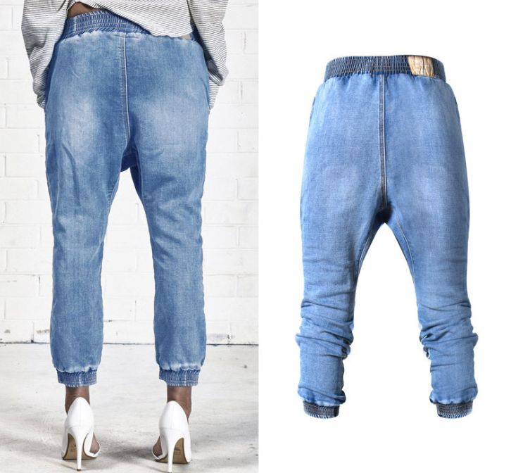 Elastic Waist Jeans