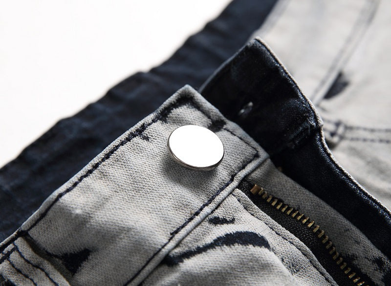 Patched Men's jeans