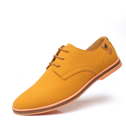 Men's shoes casual leather shoes.