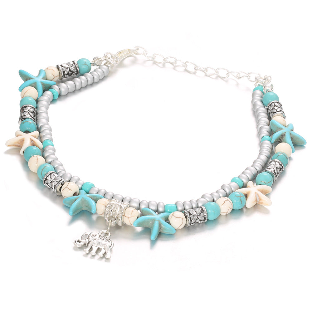 Double Sea Star Rice Bead Jewelry