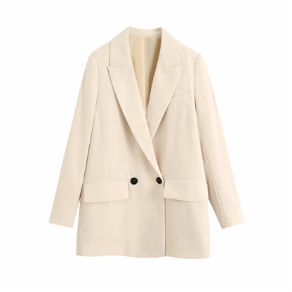 Drape Loose Casual Suit Jacket Women