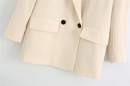 Drape Loose Casual Suit Jacket Women