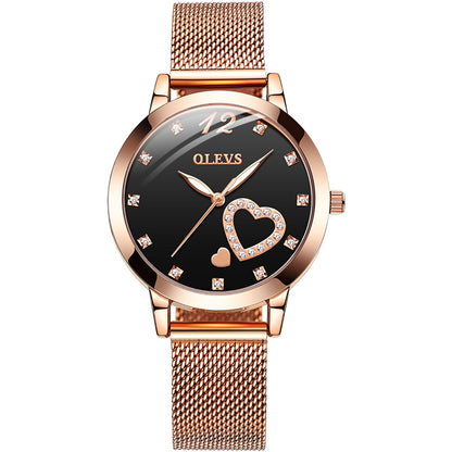 Rose Gold Fashion Leisure Quartz Watch