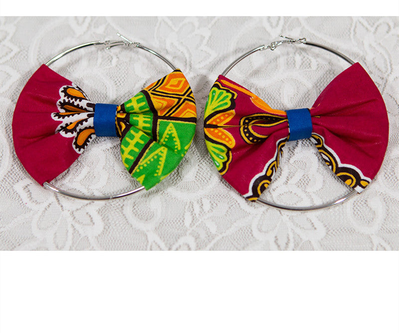 Fashionable Africa Ankara Earrings