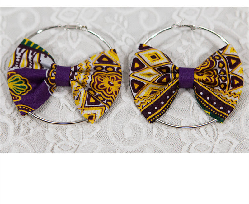 Fashionable Africa Ankara Earrings