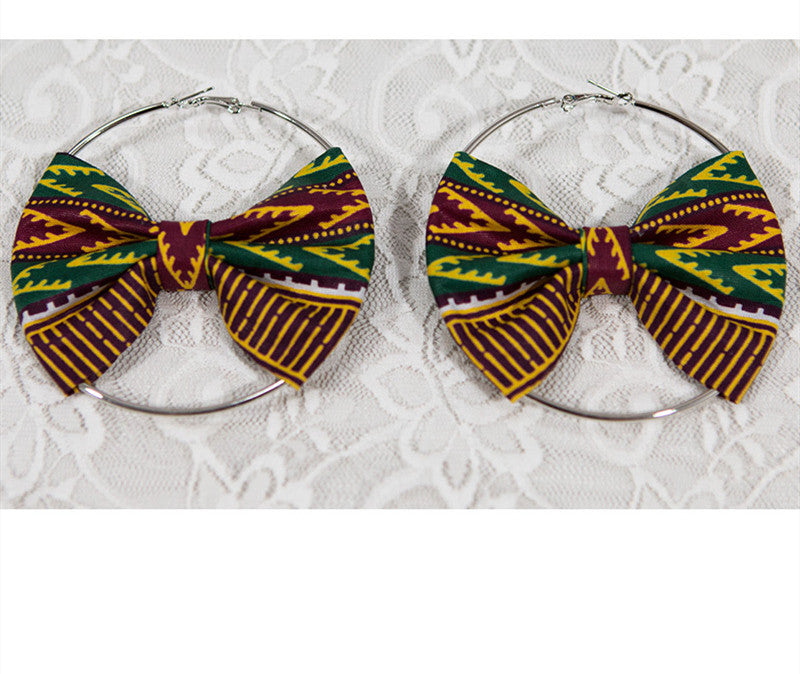 Fashionable Africa Ankara Earrings