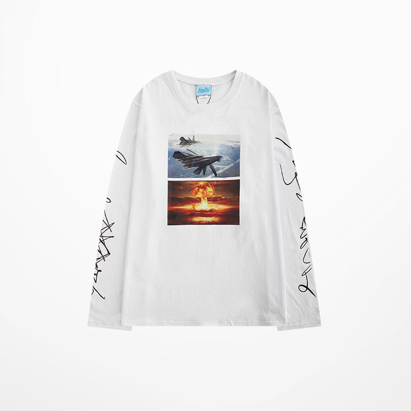 Long Sleeve Printed Shirt