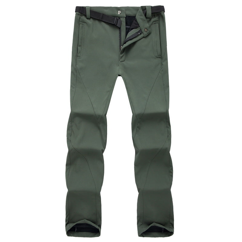 Straight Leg  Fleece Pants