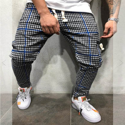 Striped Harem Trousers Sweatpants