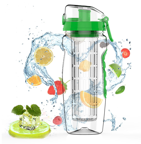 Free Fruit Infuser Juice Shaker Bottle