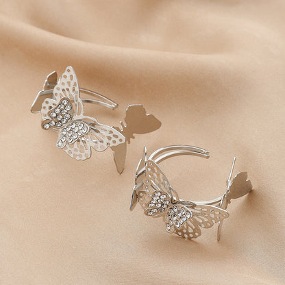 Creative Three-dimensional Metal Trending Earrings