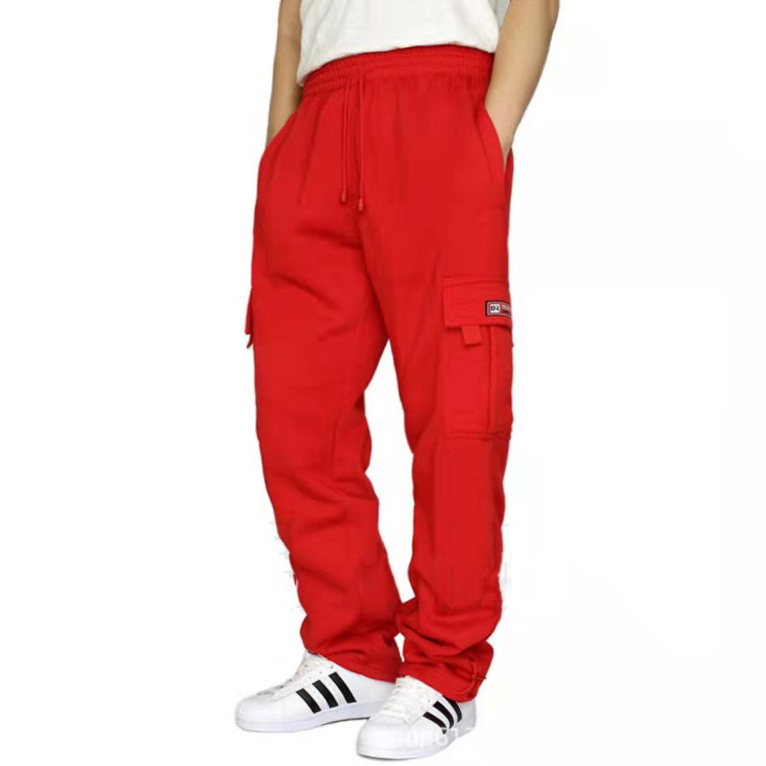 Men Stretch Elastic Waist Jogger Sweatpants