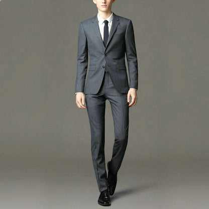 Flat Collar Men's Suits