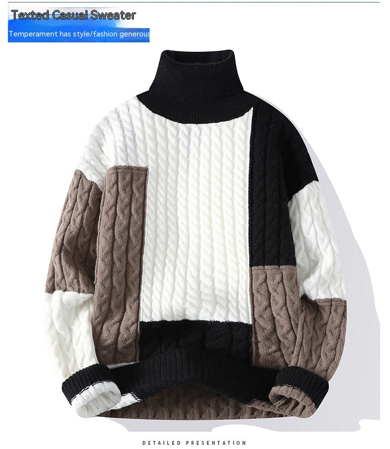 Turtleneck Pullover Thick Sweater