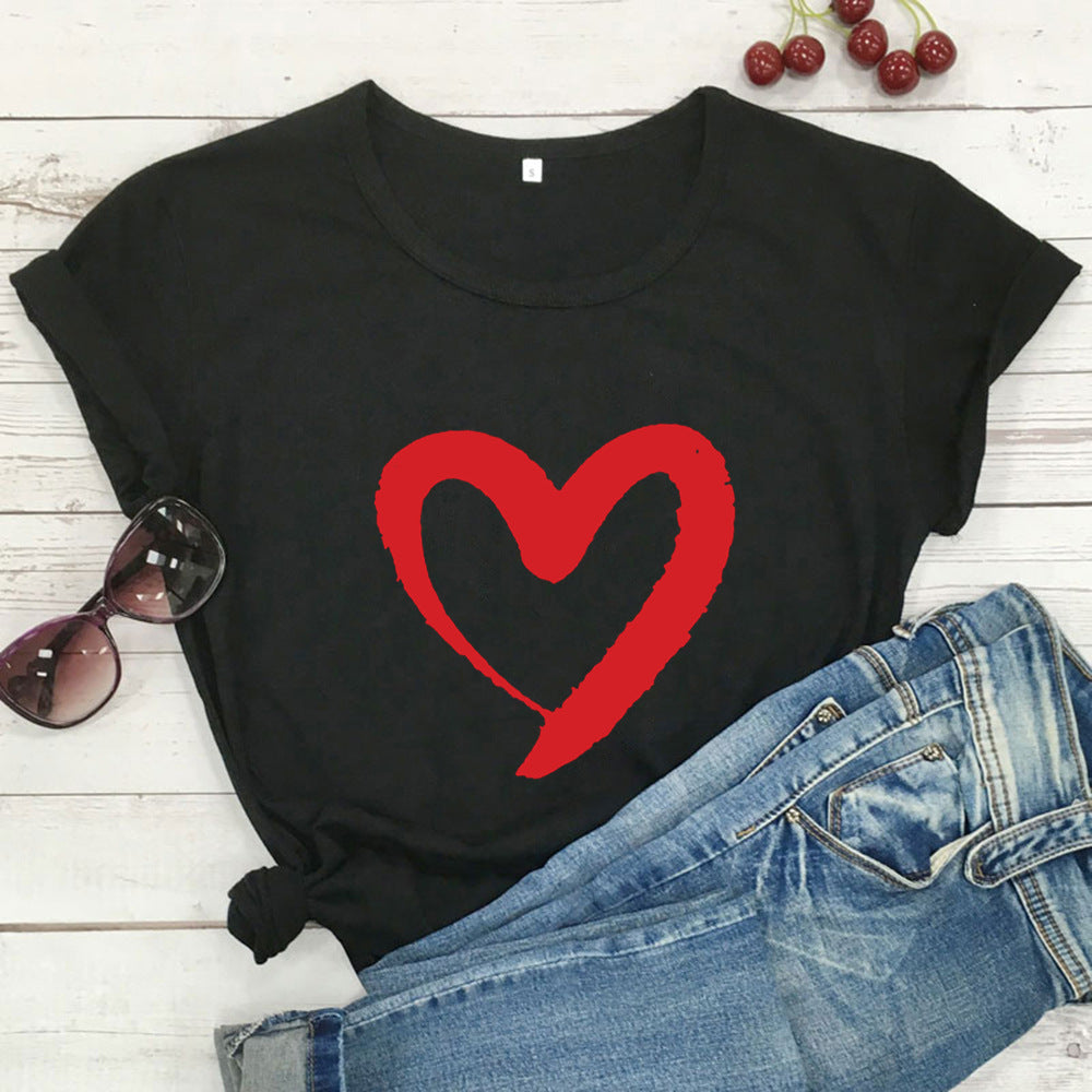 Heart Printed shirt