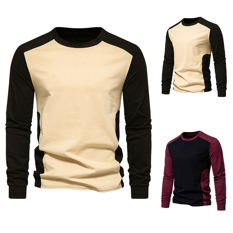 Round Neck Long Sleeve T-shirt