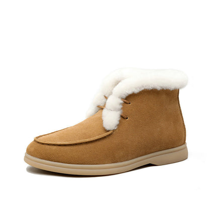 Flat Velvet Snow Cotton Shoes