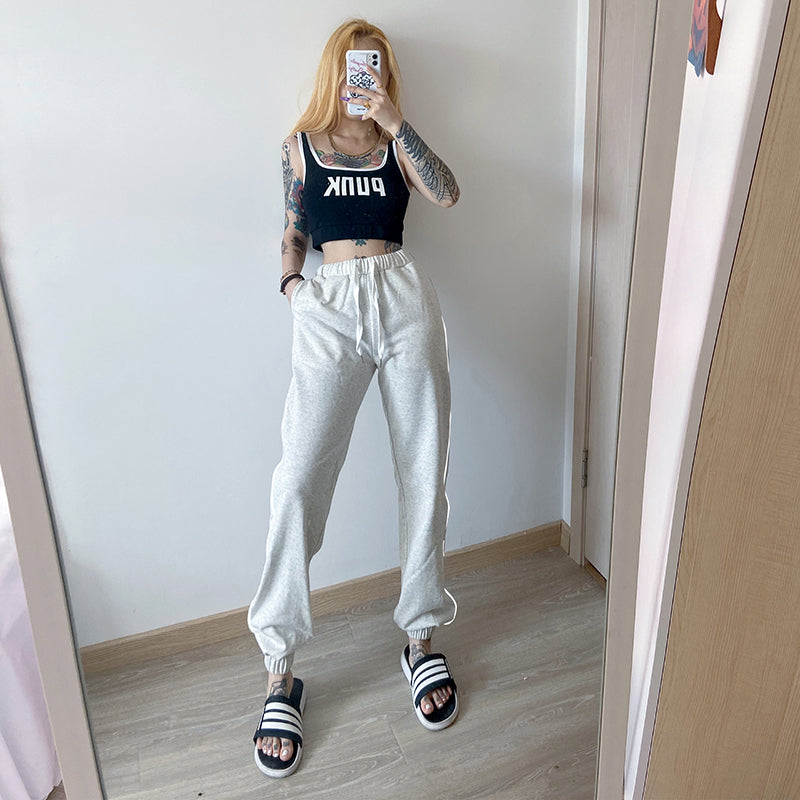 Hip-hop loose leggings