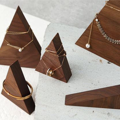 Solid Wood Black Walnut Jewelry Display