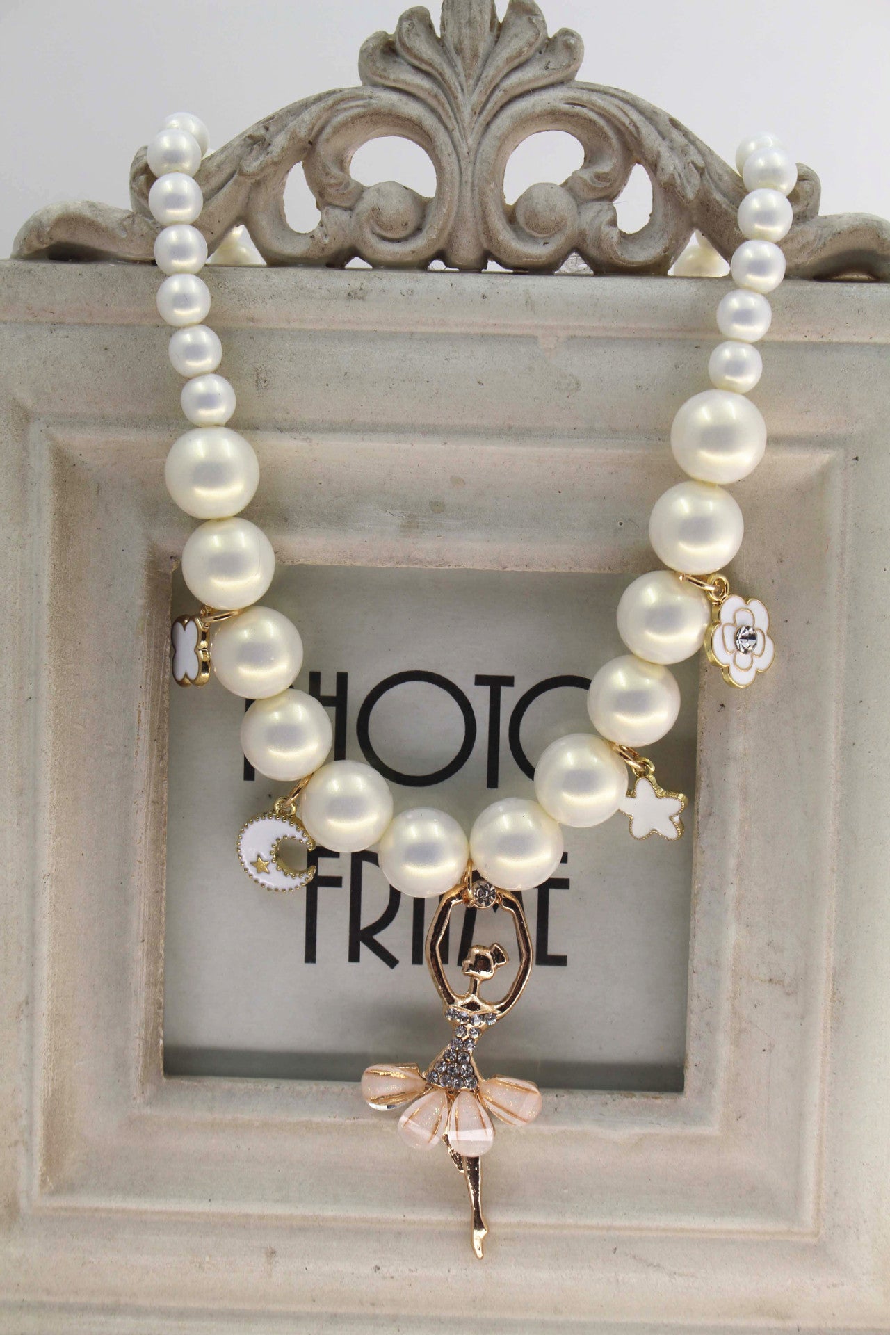 Pearl Ballerina Necklace