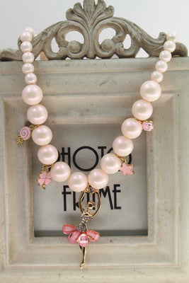 Pearl Ballerina Necklace