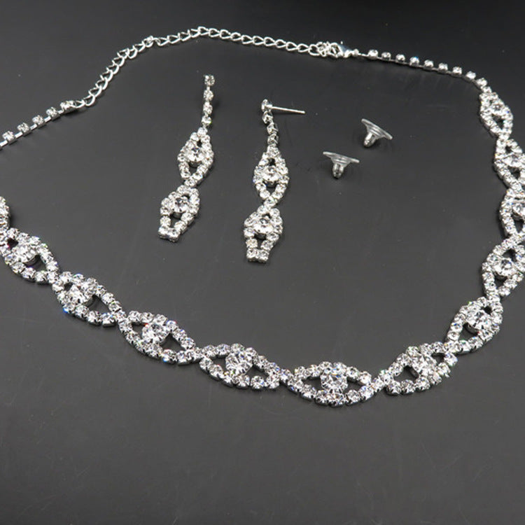 Two piece Necklace and Earring Jewelry Set