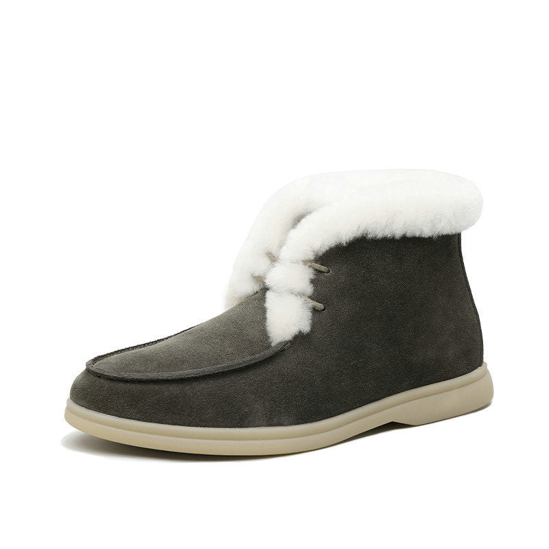 Flat Velvet Snow Cotton Shoes