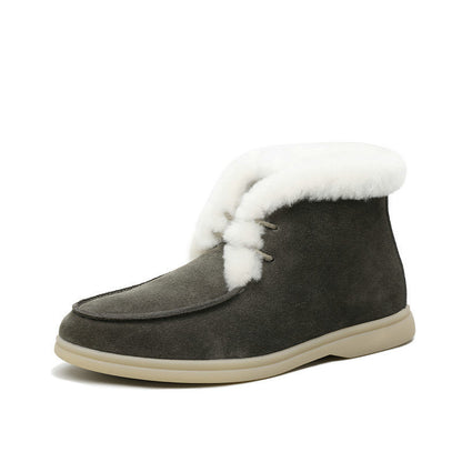 Flat Velvet Snow Cotton Shoes