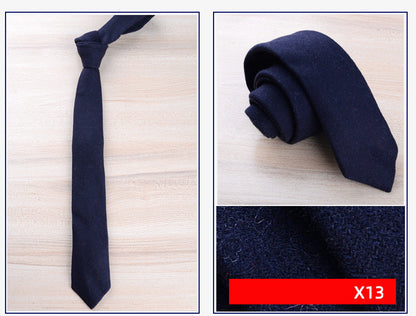 Wool Tie Men Formal Wear