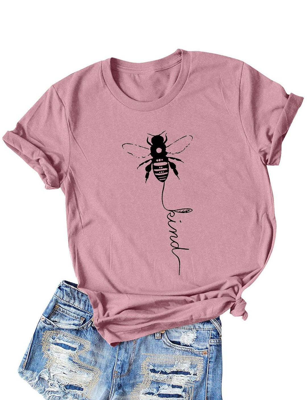 T-Shirt Hip Hop Digital 3D Printed Women