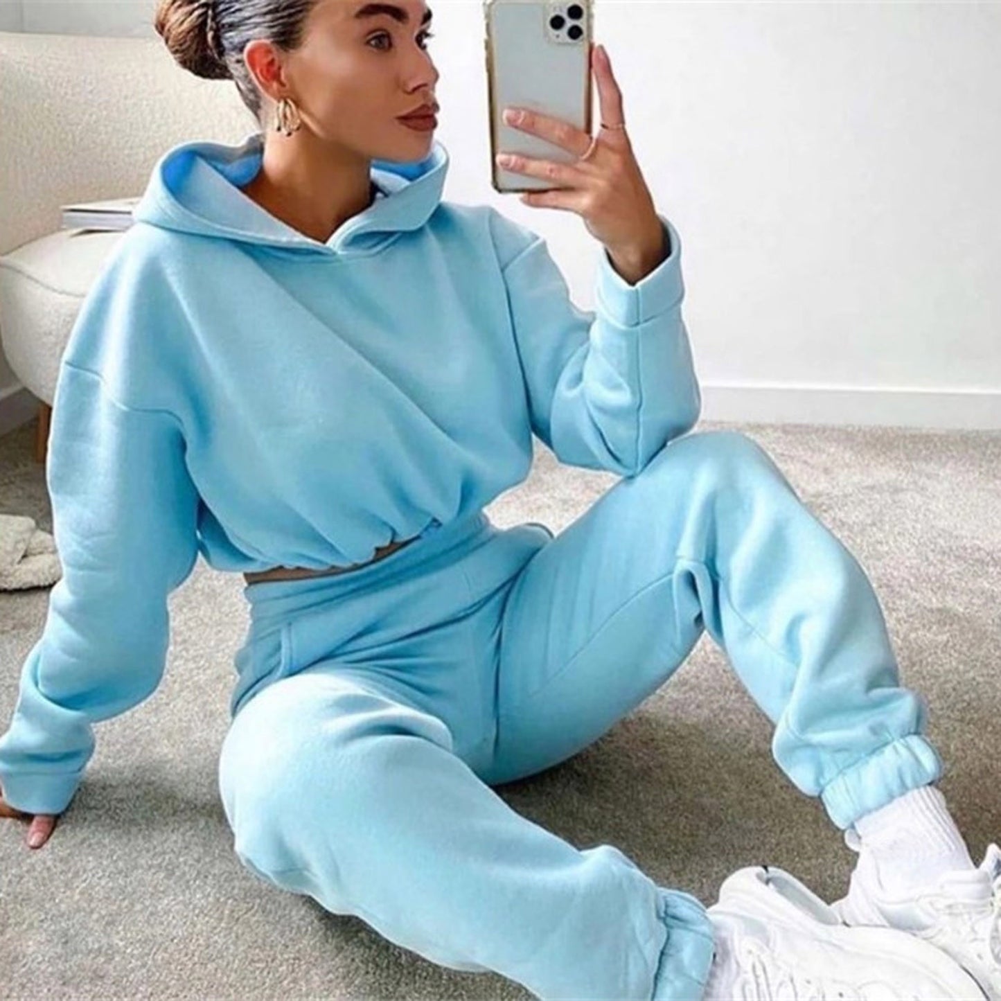 Women 2 Piece Sweatsuits