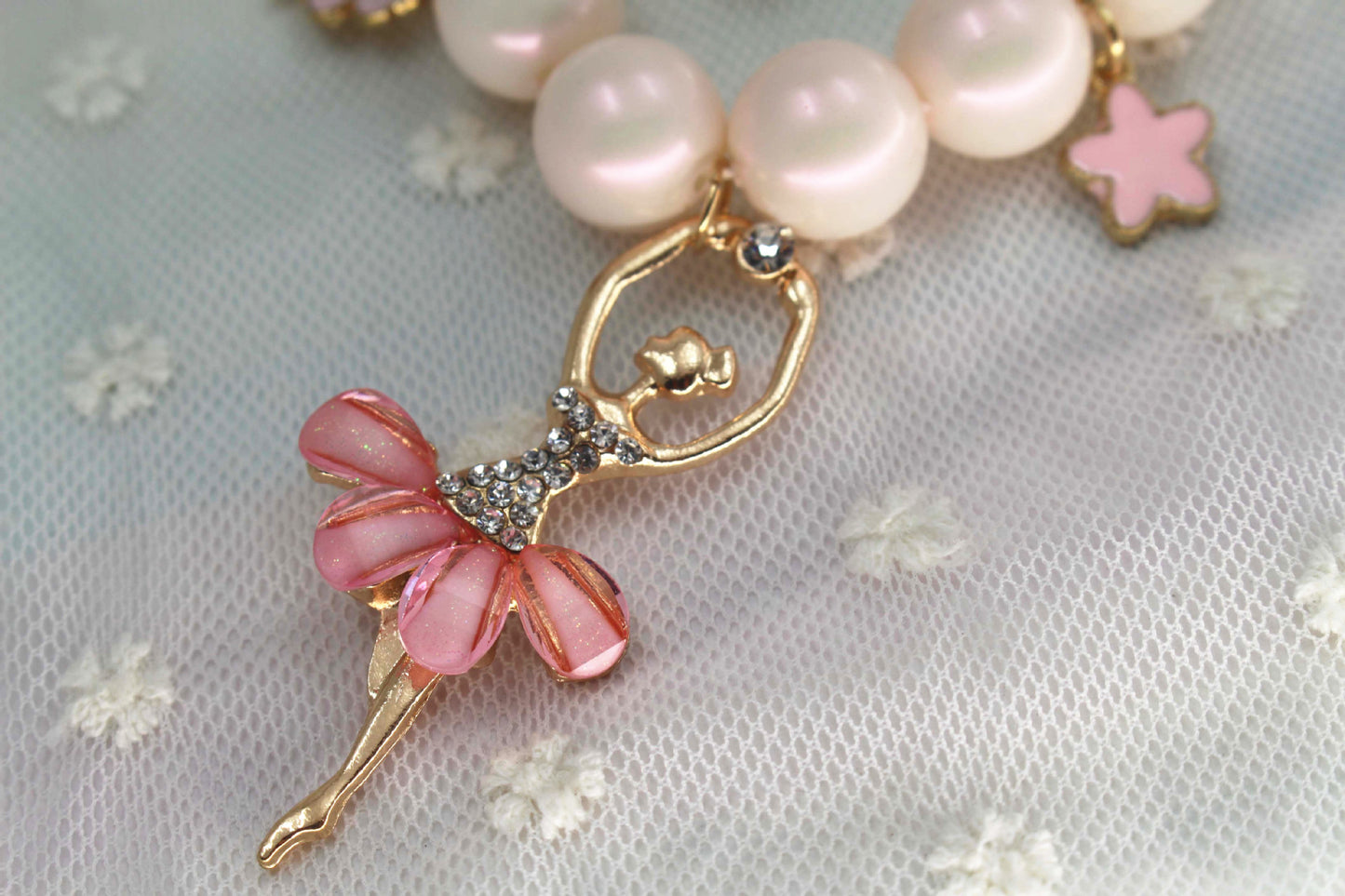 Pearl Ballerina Necklace