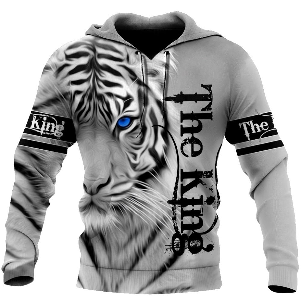 Trendy Men's Animal Print Autumn Fashion Sweatshirt